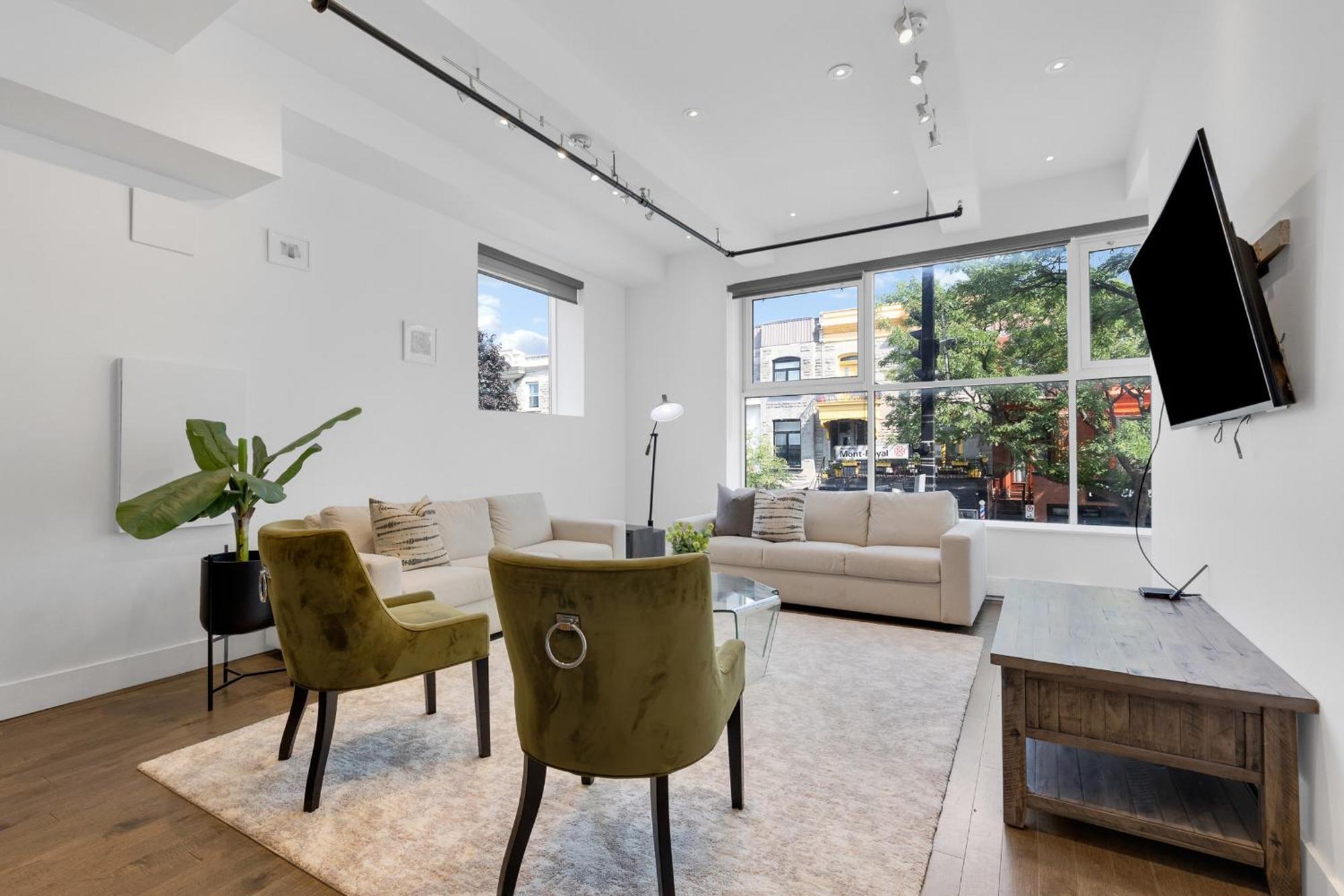 モントリオールLes Lofts Du Mont Royalアパートメント エクステリア 写真